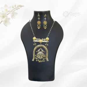 German Silver Dual Tone Necklace11