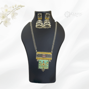 German Silver Dual Tone Necklace9