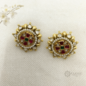 Golden Plated Earrings-3