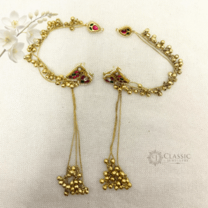 Golden Plated Kashmiri Earrings