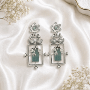 German silver earings