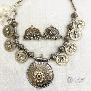 oxidized necklace 9