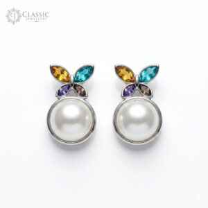 floral-wreath-shell-pearl-earrings