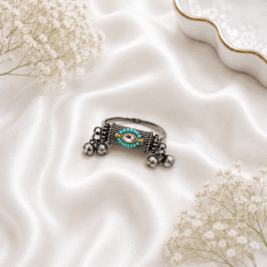 German silver gughroo ring