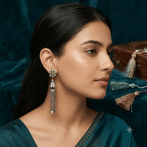 german silver earings
