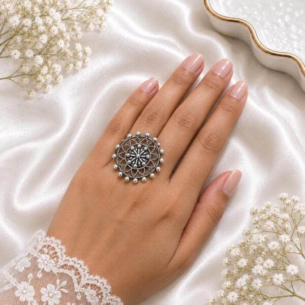 oxidized Floral Design