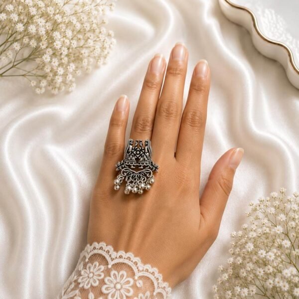 Antique Oxidized Ring