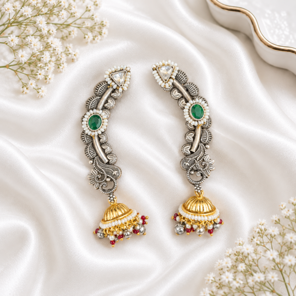 German Silver Earring