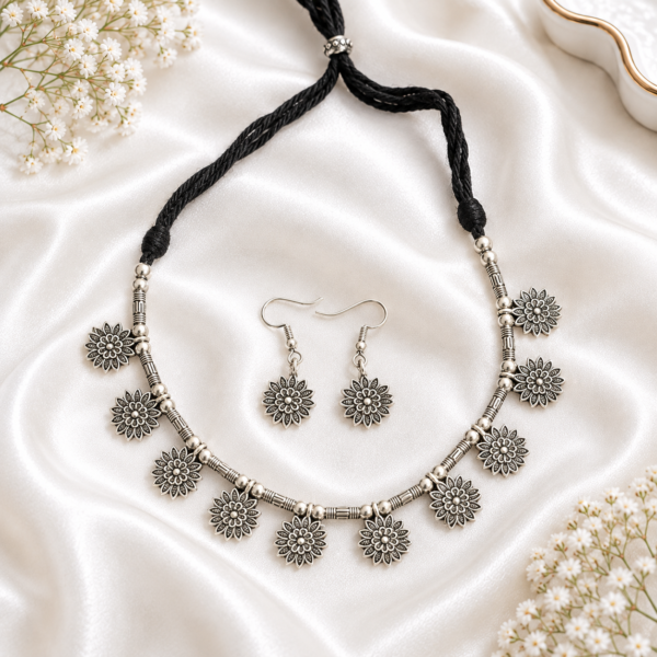 Oxidised Necklace