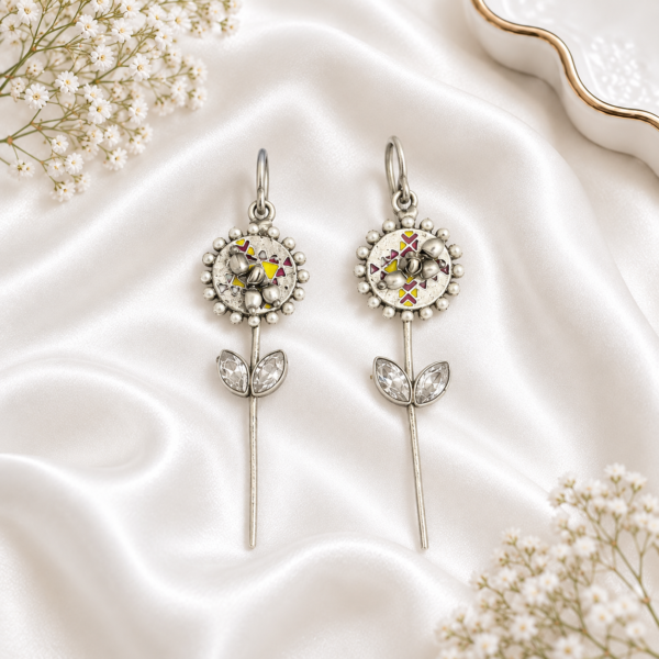 German Silver Earring
