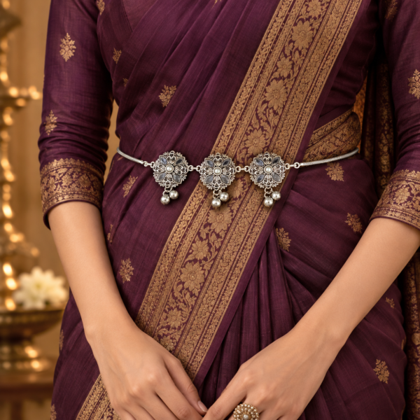 Silver Chain Waist Belt